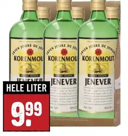 Dirck 3 Erven Jouke De Jonghl Korenmout Jenever aanbieding
