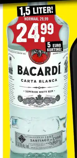 Dirck 3 Bacardí aanbieding