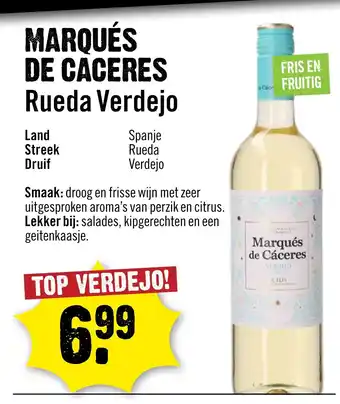 Dirck 3 Marqués de Cáceres aanbieding