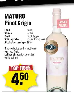 Dirck 3 Maturo pinot grigio aanbieding