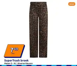 Action SuperTrash broek aanbieding