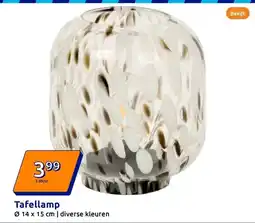 Action Tafellamp aanbieding