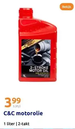 Action C&C motorolie aanbieding