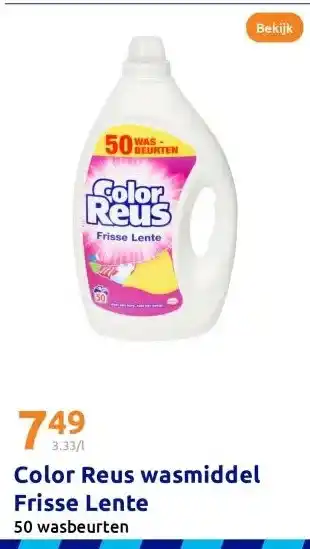 Action Color Reus wasmiddel Frisse Lente aanbieding