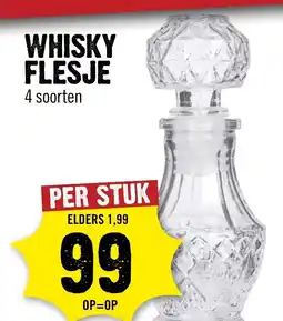Dirck 3 Whisky flesje aanbieding