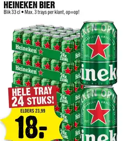 Dirck 3 Heineken bier aanbieding