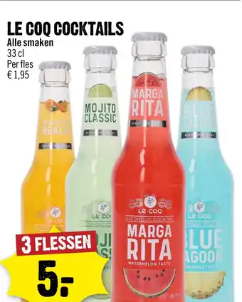 Dirck 3 Le coo cocktails aanbieding