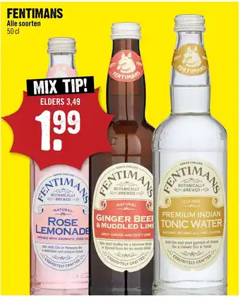 Dirck 3 Fentimans aanbieding