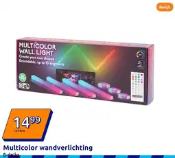 Action Multicolor wandverlichting aanbieding