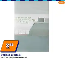 Action Dekbedovertrek aanbieding