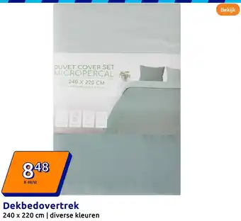 Action Dekbedovertrek aanbieding