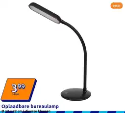 Action Oplaadbare bureaulamp aanbieding