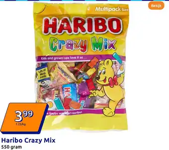 Action Haribo Crazy Mix aanbieding