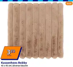 Action Kussenhoes Robby aanbieding