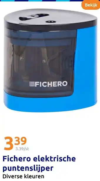 Action Fichero elektrische puntenslijper aanbieding