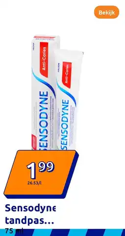 Action Sensodyne tandpas... aanbieding