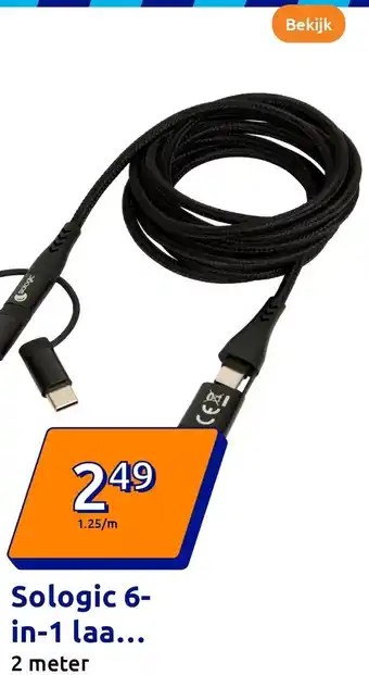 Action Sologic 6- in-1 laa. aanbieding