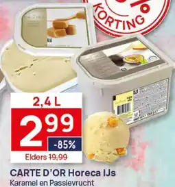 Butlon CARTE D'OR Horeca IJs aanbieding