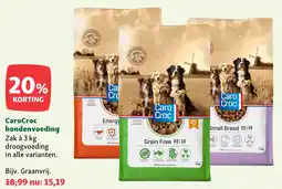 Maxi Zoo CaroCroc hondenvoeding aanbieding