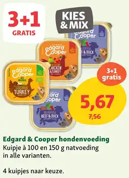 Maxi Zoo Edgard & Cooper hondenvoeding aanbieding
