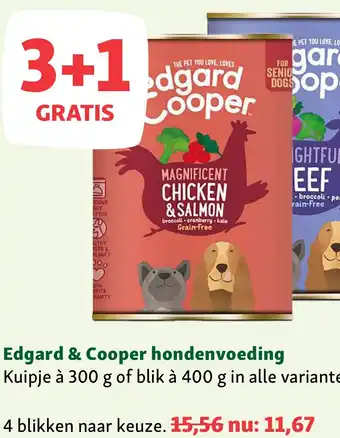 Maxi Zoo Edgard & Cooper hondenvoeding aanbieding