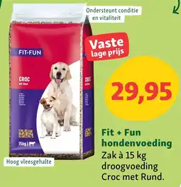 Maxi Zoo Fit + Fun hondenvoeding aanbieding