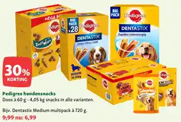 Maxi Zoo Pedigree hondensnacks aanbieding