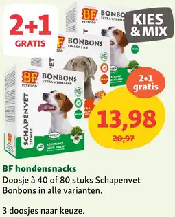 Maxi Zoo BF hondensnacks aanbieding