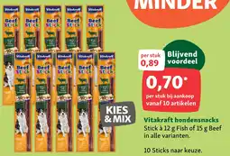 Maxi Zoo Vitakraft hondensnacks aanbieding