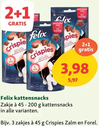 Maxi Zoo Felix kattensnacks aanbieding