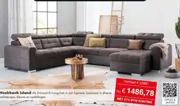 Woonsquare Hoekbank Island aanbieding