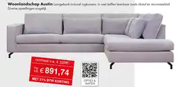 Woonsquare Woonlandschap Austin aanbieding