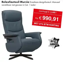 Woonsquare Relaxfauteuil Murcia aanbieding