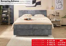 Woonsquare Boxspring Bahama aanbieding