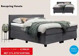 Woonsquare Boxspring Veneto aanbieding