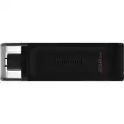 Amazon Kingston DataTraveler 70 - DT70/256GB USB-C Flash Drive Zwart aanbieding