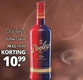 Mitra Dooley's toffee cream 70 cl aanbieding