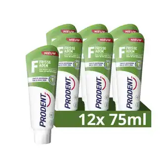 Plein.nl 12x Prodent Tandpasta Frisse Adem aanbieding