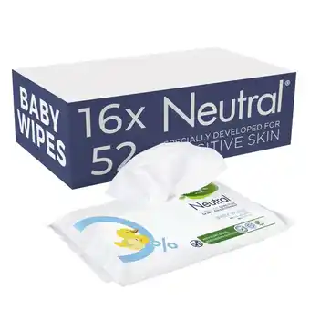 Plein.nl Neutral Billendoekjes 16x52 = 832 aanbieding