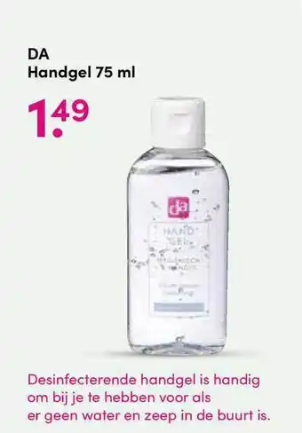 DA Da handgel 75 ml aanbieding