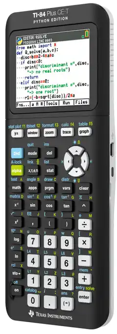 Coolblue Texas Instruments TI-84 CE-T + Python app aanbieding