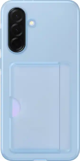 Coolblue Samsung Galaxy A36 Card Slot Back Cover Blauw aanbieding