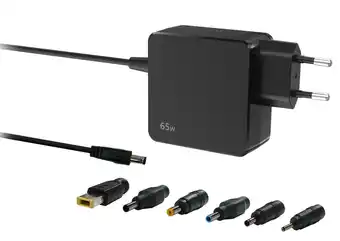 Coolblue Sitecom 65 Watt Universal Notebook Adapter aanbieding