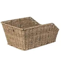 ANWB Basil Fietsmand Cento Rattan Look Bruin aanbieding