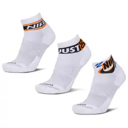 Foot Locker Nike Everyday Cushioned Ankle 3 Pack Sokken Unisex - Wit - Maat 34 - 38 aanbieding