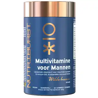Holland & Barrett Nutriburst Multivitamine voor Mannen - 60 gummies aanbieding