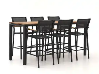 Kees Smit Bellagio Roma/Linosa 225cm barset 7-delig aanbieding
