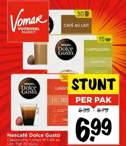 Vomar Voordeelmarkt Nescafé Dolce Gusto aanbieding