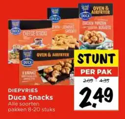 Vomar Voordeelmarkt Duca Snacks aanbieding