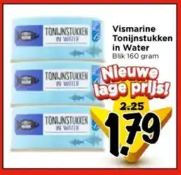 Vomar Voordeelmarkt Vismarine Tonijnstukken in Water aanbieding
